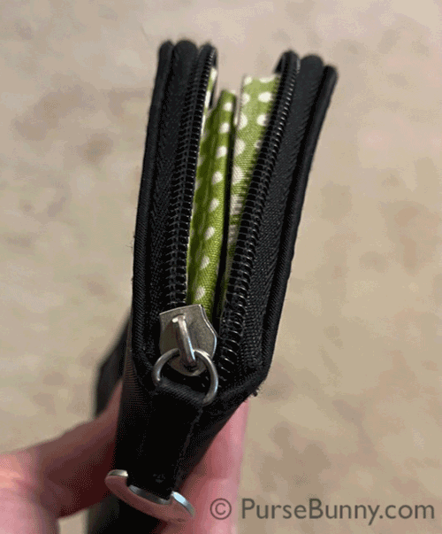 The zipper on my wallet broke