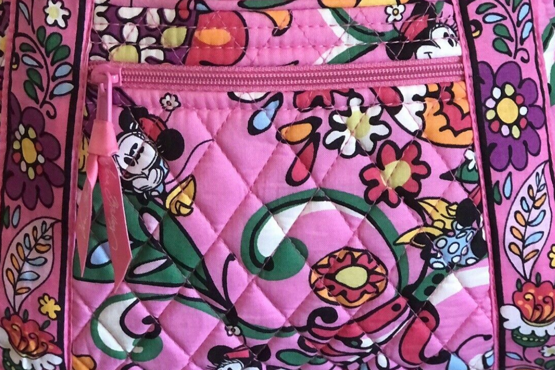 Vera Bradley hipster bag with Mickey and Minnie Mouse