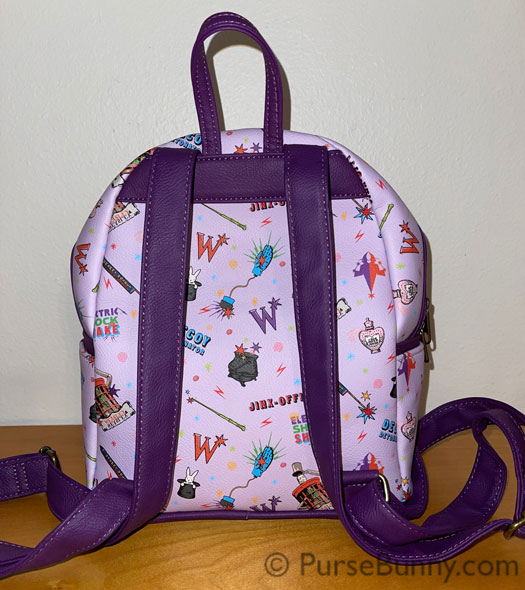 Straps on the Weasleys Wizard Wheezes Mini Backpack