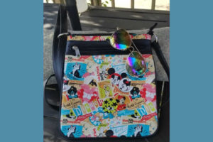 An authorized purse that was sold at the Disney theme parks