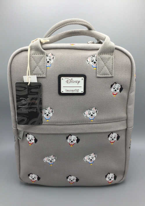 Front of the Canvas 101 Dalmations Mini Backpack