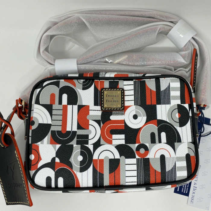 Front of the Geometric Mickey Mouse Crossbody Purse