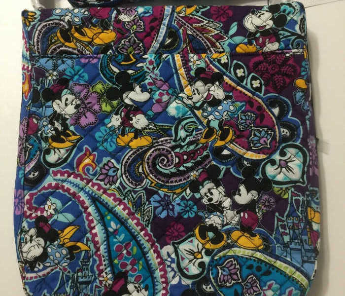 Back Pocket on the Mickey and Minnie Mouse Paisley Hipster