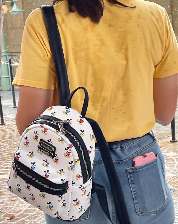 Mickey Mouse in Colorful Pants Mini Backpack