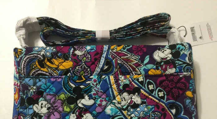 Strap on the Mickey and Minnie Mouse Paisley Hipster