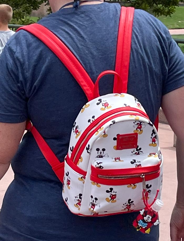 Traditional Mickey Mouse Mini Backpack