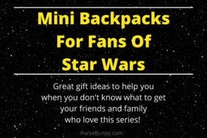 Mini Backpacks For Fans Of Star Wars