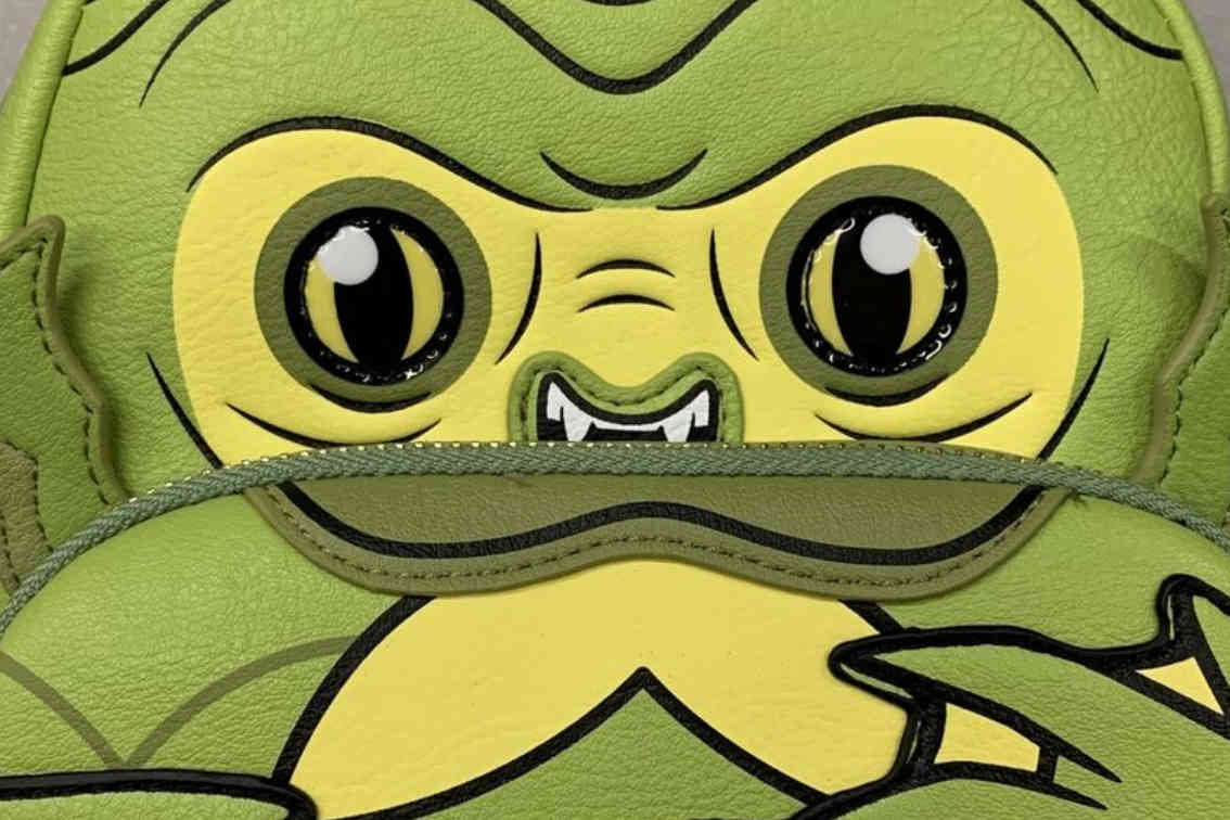 Green Swamp Creature Mini Backpack