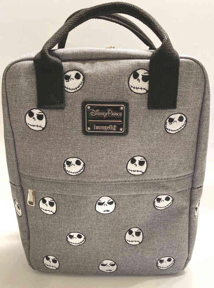 Canvas Loungefly Mini Backpack from The Nightmare Before Christmas