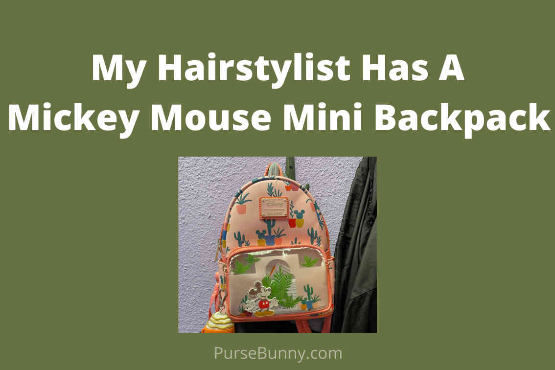 I Saw A Desert Mickey Mouse Mini Backpack