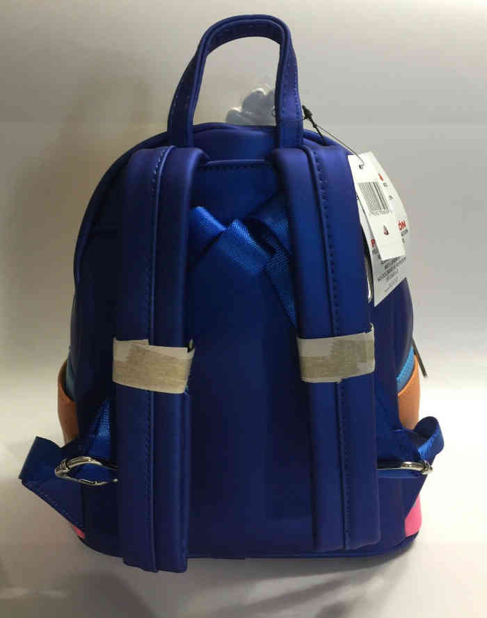 Straps on the Kevin Loungefly mini backpack